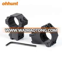 Ohhunt Hunting Accessories 25.4mm High Profile Dovetail Rings 11mm Rifle Scope Mount Rings