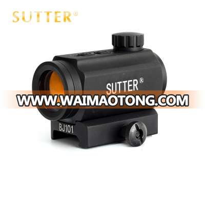 SUTTER Low Power Tactical Optical Red Dot 1X21 Hunting Reflex 5 MOA Red Dot Sight Scope With Weaver Picatinny Mount