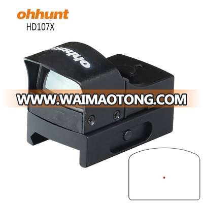 Ohhunt Hunting Parallax Free Mini Micro Reflex Holographic Red Green Dot Tactical Red Sight Scope